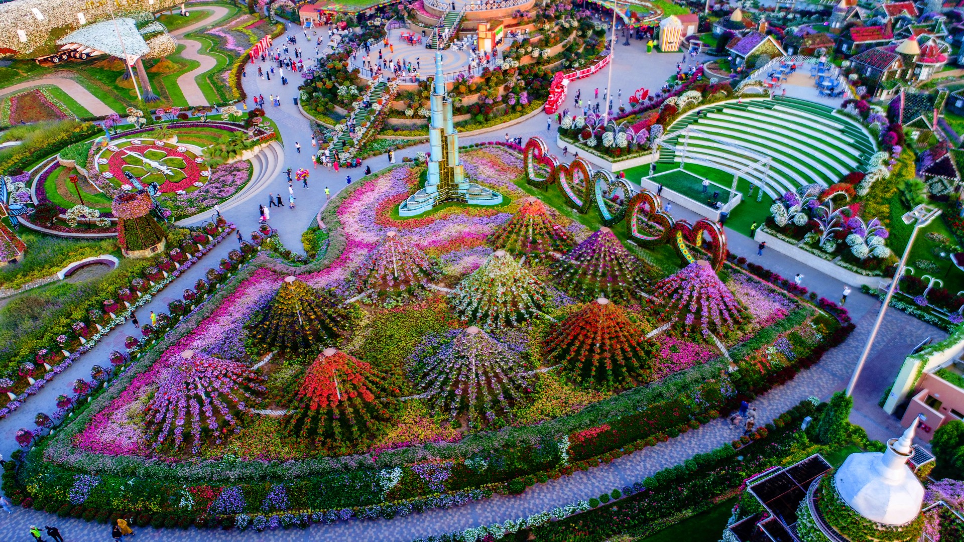 Landscape Dubai Miracle Garden Qut Blog